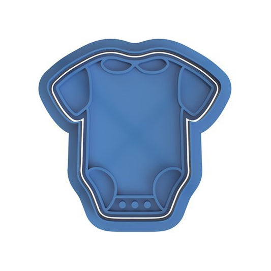 Baby Onesie Short Cutter and stamp - Chickadee