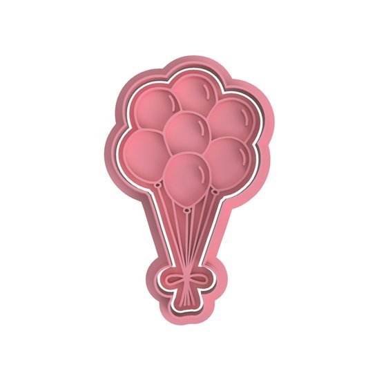 Balloons V1 cutter and embosser stamp - Chickadee