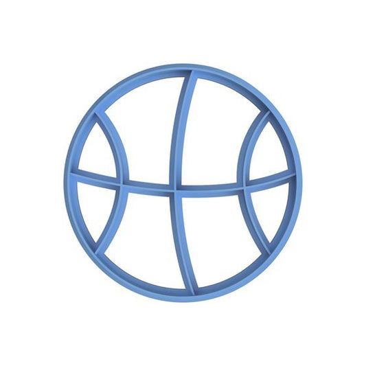 Basketball 1 Cutter and imprint - Chickadee