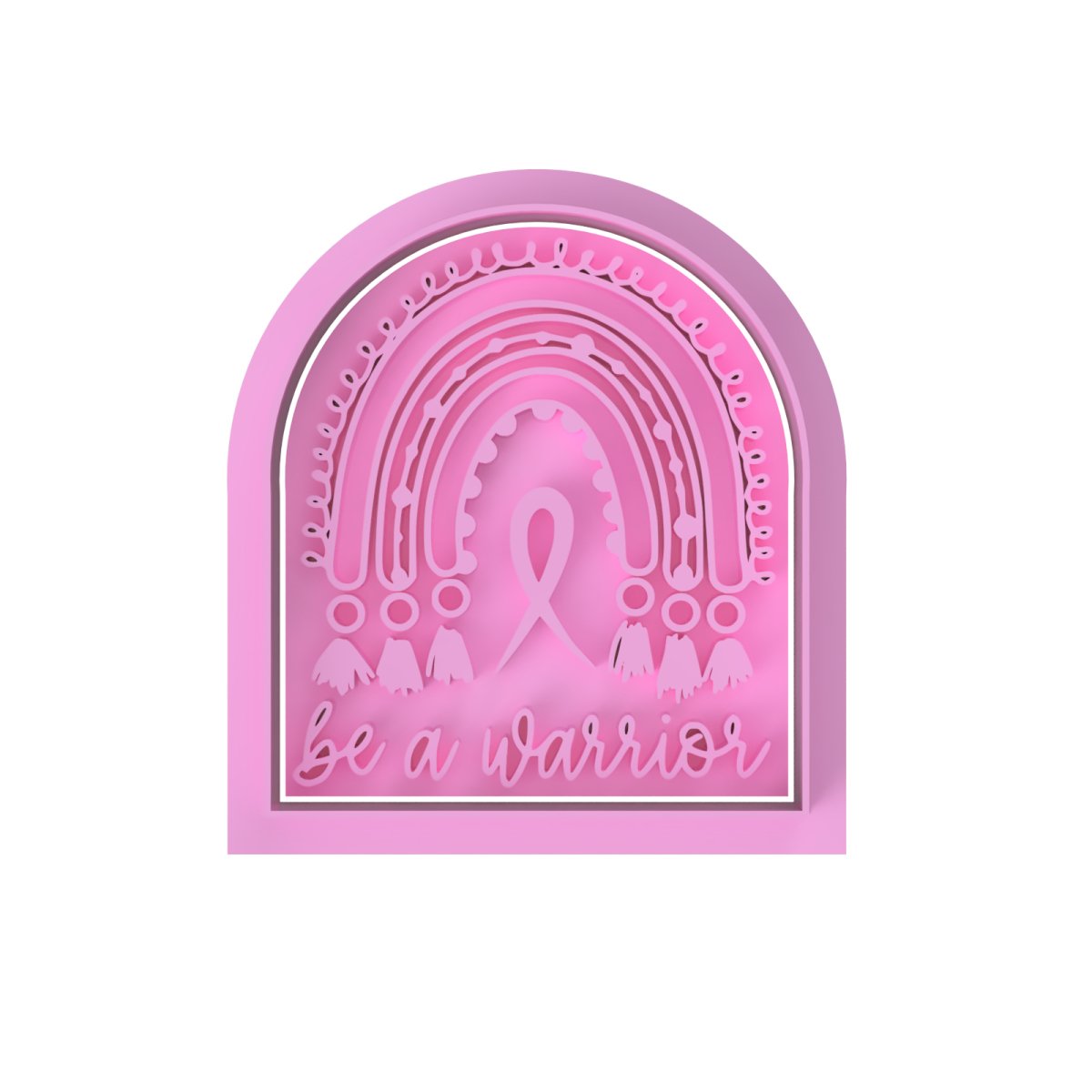 Be a Warrior with Arch Cutter and Stamp - Chickadee