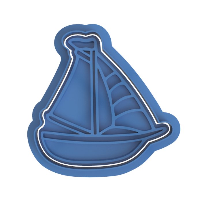 Boat Cutter and Stamp - Chickadee