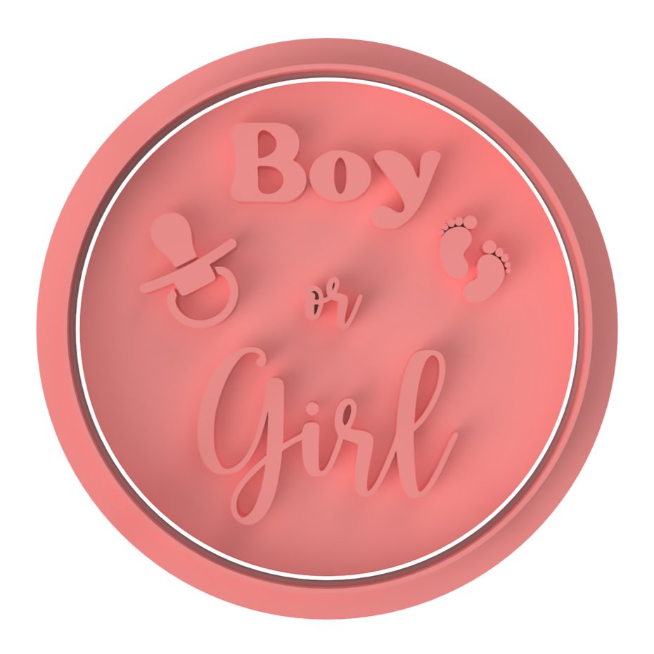 Boy or Girl Embosser - Chickadee