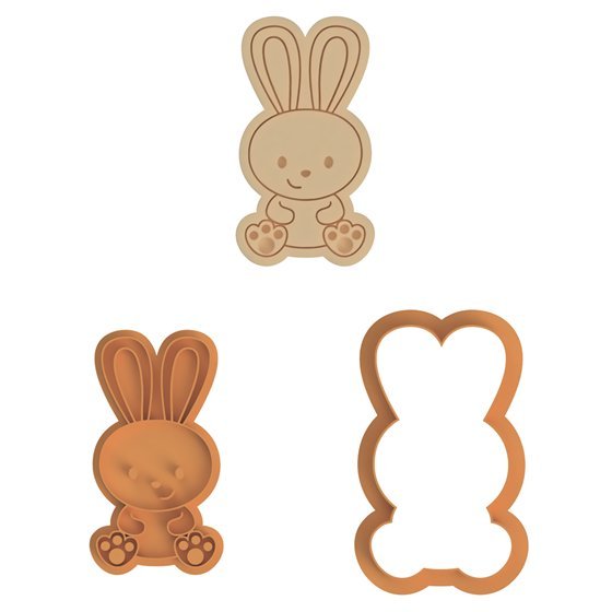 Bunny V6 Cutter and Stamp - Chickadee