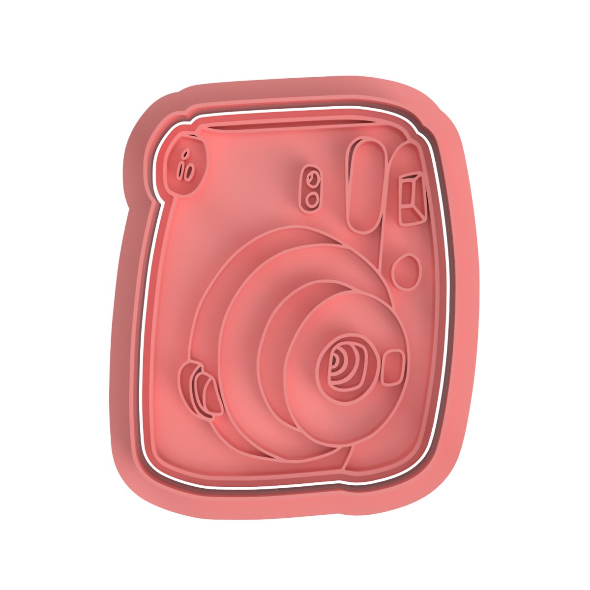 Camera V1 Cutter and stamp - Chickadee