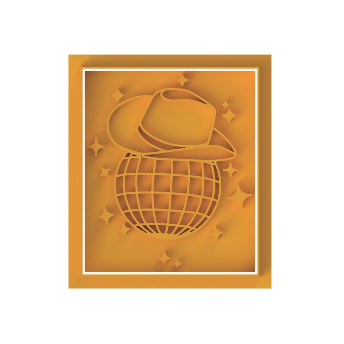 Cowboy World Cutter and stamp - Chickadee