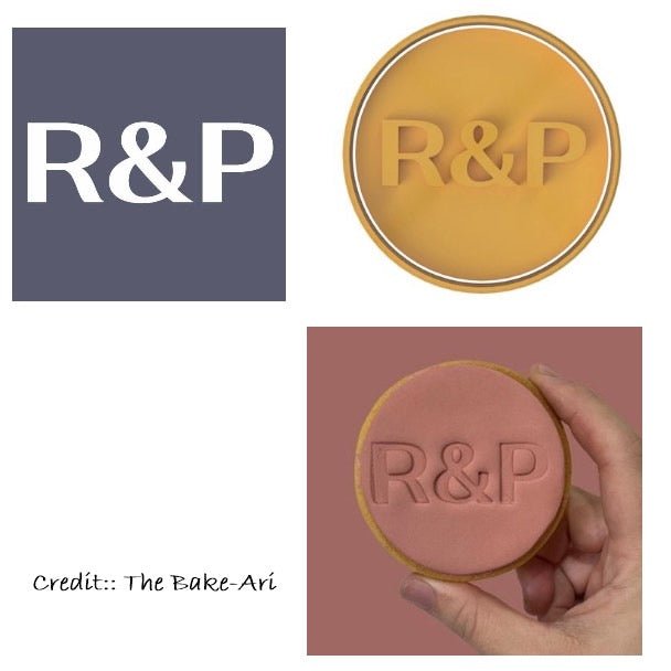 Custom Business Logo Cookie Stamp Only - Chickadee