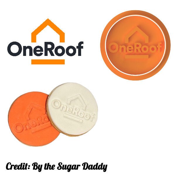 Custom Business Logo Cookie Stamp Only - Chickadee