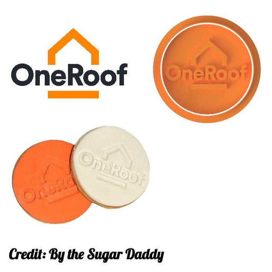 Custom Business Logo Cookie Stamp Only - Chickadee