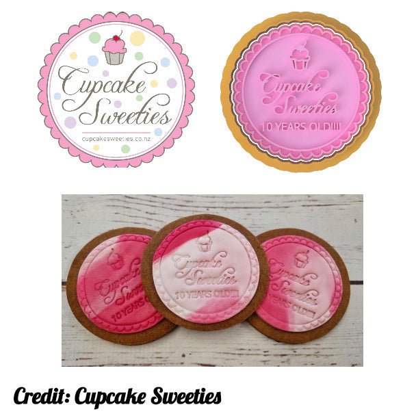 Custom Business Logo Cutter and Stamp - Chickadee