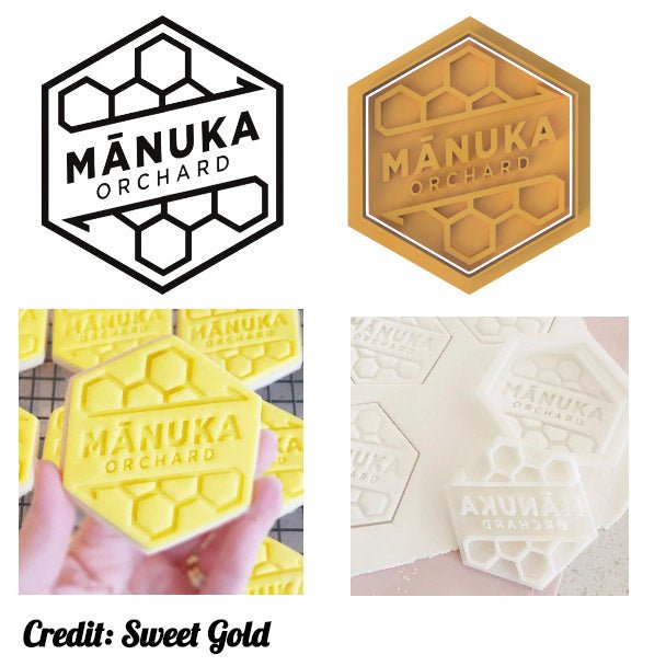 Custom Business Logo Cutter and Stamp - Chickadee