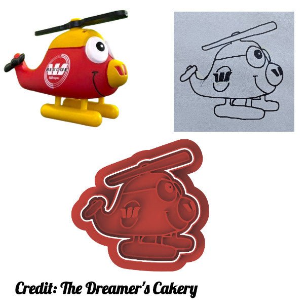 Custom Business Logo Cutter and Stamp - Chickadee