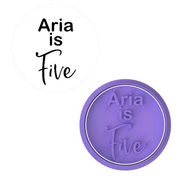 Custom Design Cutter and Stamp - Chickadee