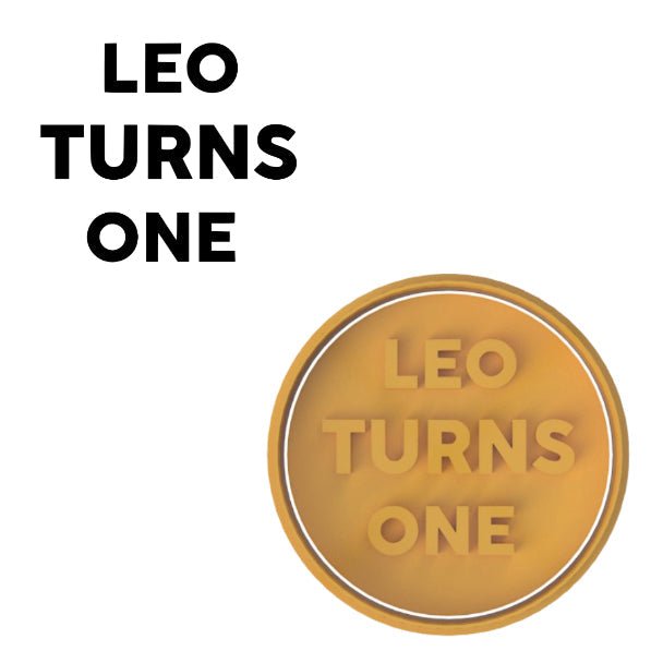 Custom Design Cutter and Stamp - Chickadee