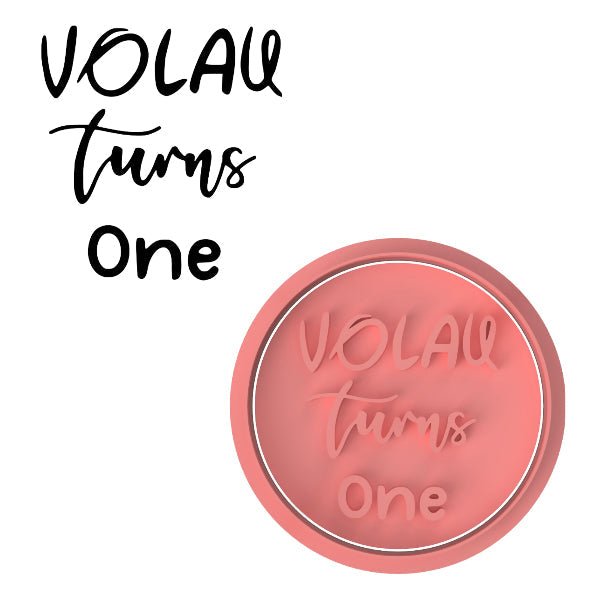 Custom Design Cutter and Stamp - Chickadee