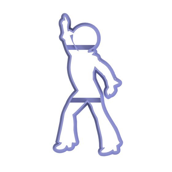 Disco Dancer 1 Cutter only - Chickadee