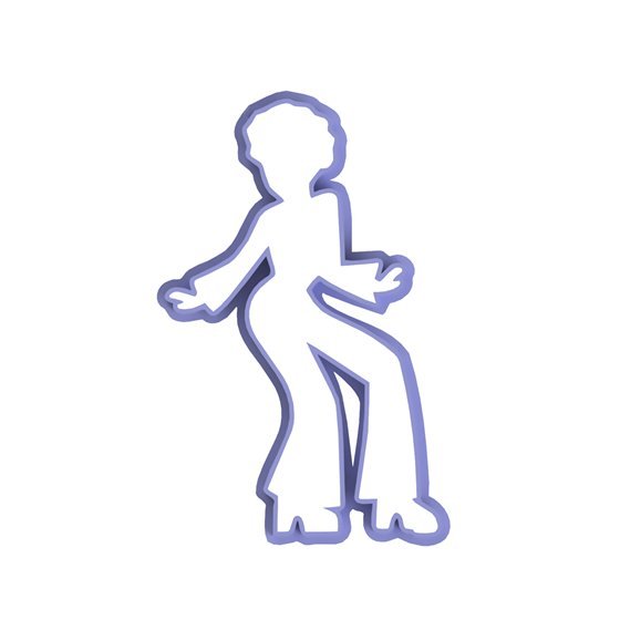 Disco Dancer 4 Cutter only - Chickadee