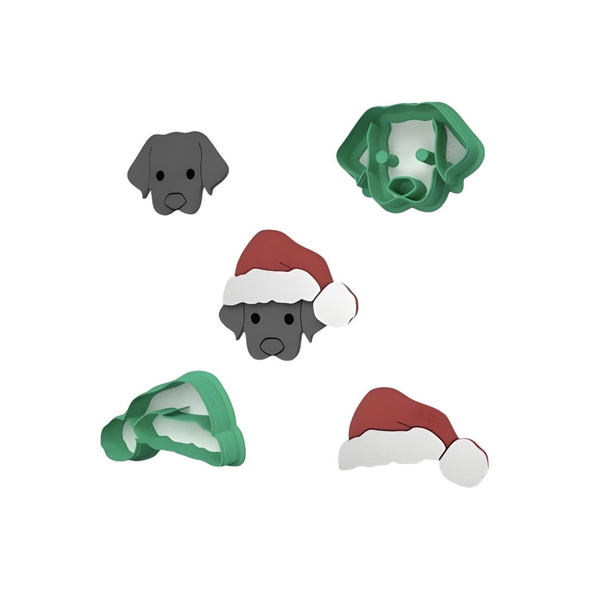 Dog and Hat Cutter - Chickadee