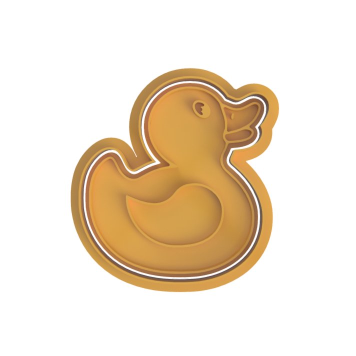 Duck V1 Cutter and stamp - Chickadee