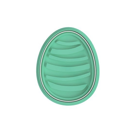 Easter Egg V1 Cutter and Stamp - Chickadee