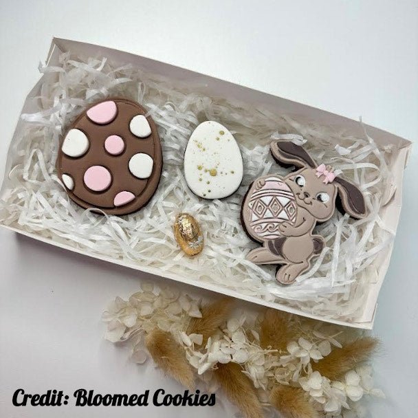 Easter Egg V11 Cutter and Stamp - Chickadee