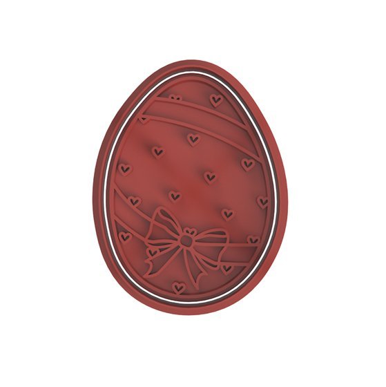 Easter Egg V12 Cutter and Stamp - Chickadee