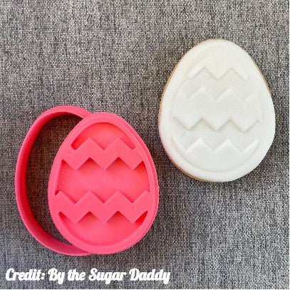 Easter Egg V3 Cutter and Stamp - Chickadee
