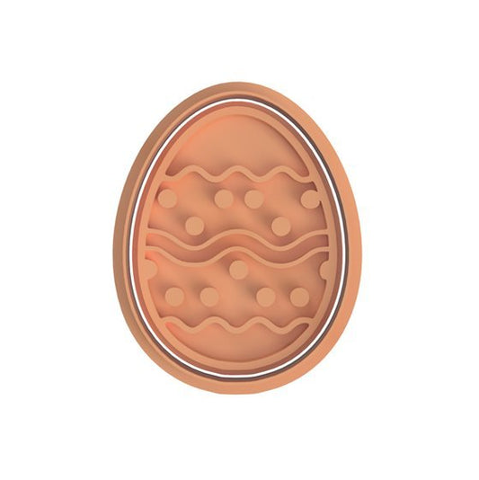 Easter Egg V5 Cutter and Stamp - Chickadee