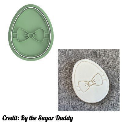Easter Egg V9 Cutter and Stamp - Chickadee