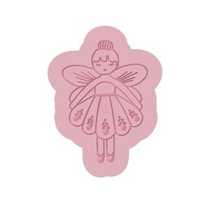 Fairy V3 cutter and raised stamp - Chickadee