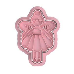 Fairy V3 cutter and stamp - Chickadee