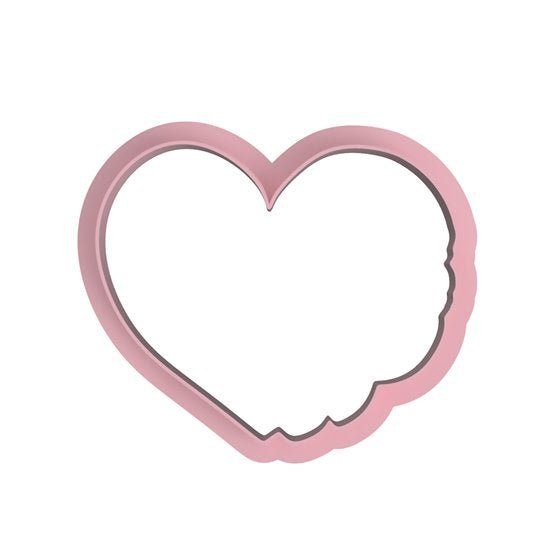 Floral Heart Cutter - Chickadee