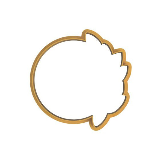 Floral Round Cutter - Chickadee