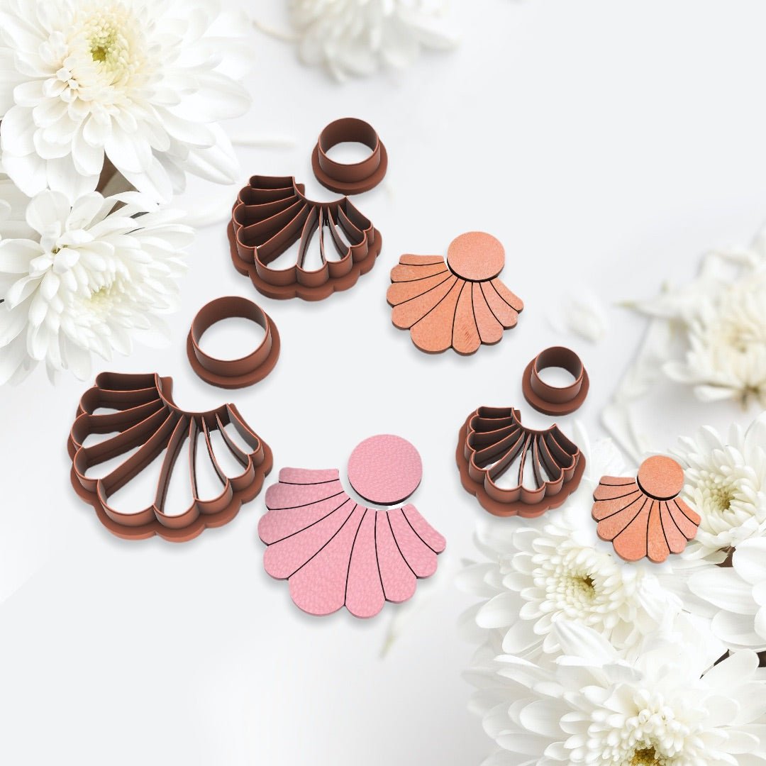 Flower Polymer Clay cutter (2 piece) - Chickadee