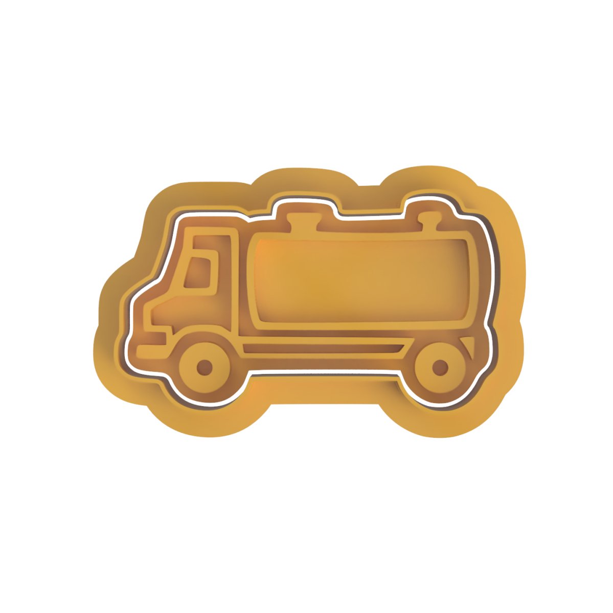 Fuel Truck V1 Cutter and Stamp - Chickadee