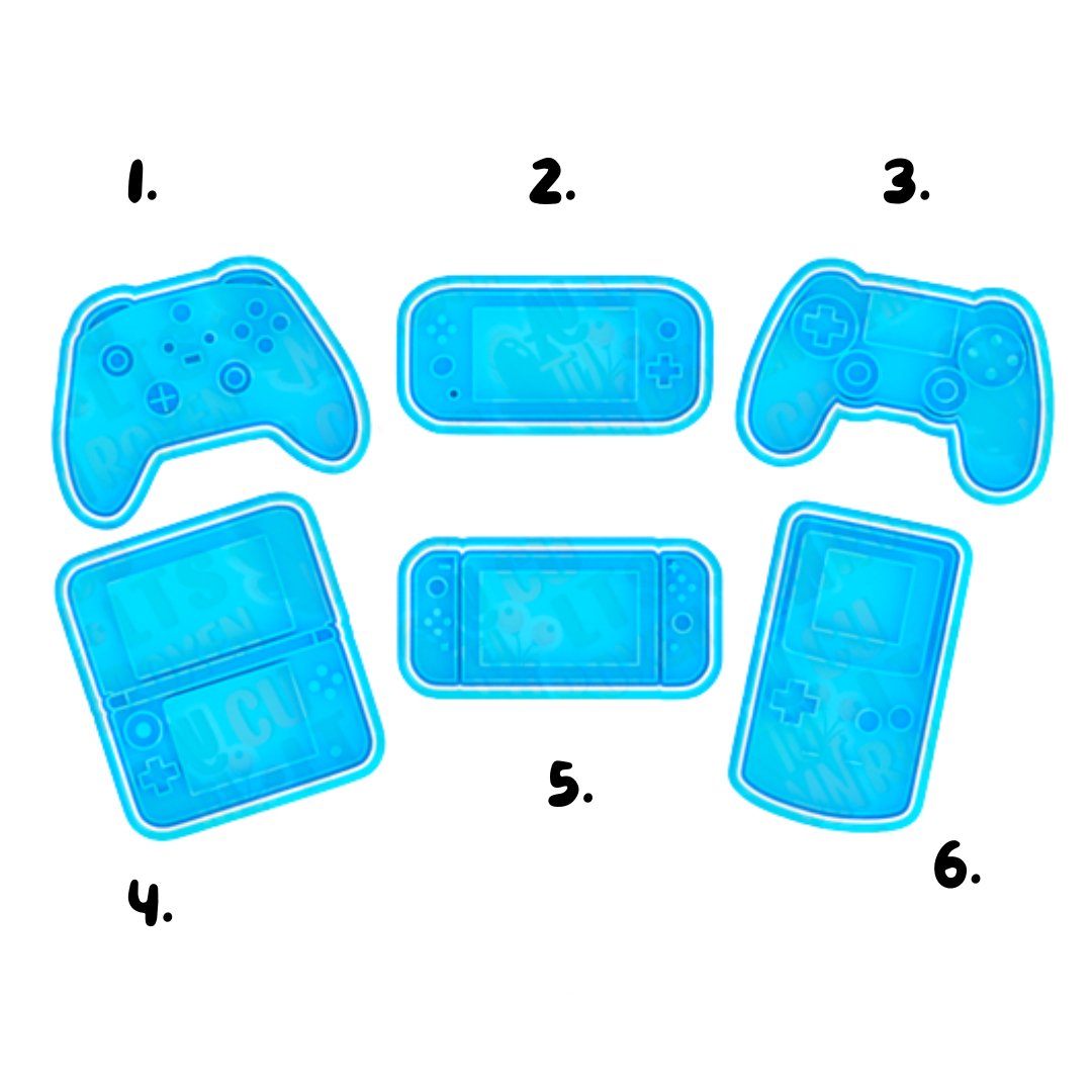 Game Controller Cutter and stamp - Chickadee