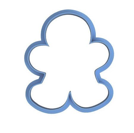 Gingerbread Man Frame Cutter - Chickadee