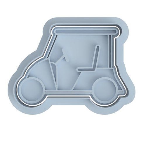 Golf Cart cutter with stamp - Chickadee