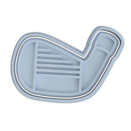 Golf Club V2 cutter with stamp - Chickadee