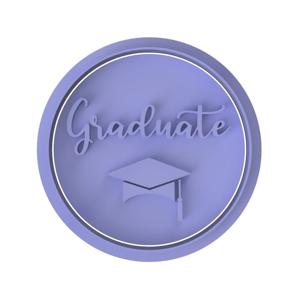 Graduate V1 stamp - Chickadee