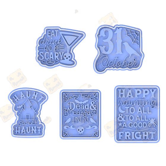 Halloween Cutters and stamps V2 - Chickadee
