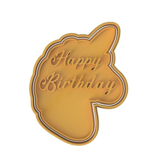 Happy Birthday - Unicorn - Chickadee