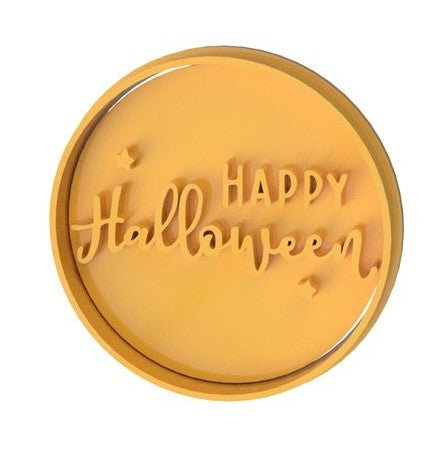 Happy Halloween stamp - Chickadee