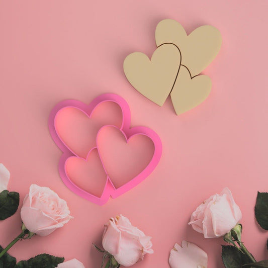 Heart with 3 Shape V3 Cutter - Chickadee