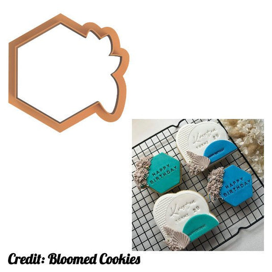 Hexagon Floral V3 Cutter - Chickadee