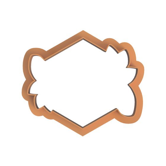 Hexagon Floral V4 Cutter - Chickadee