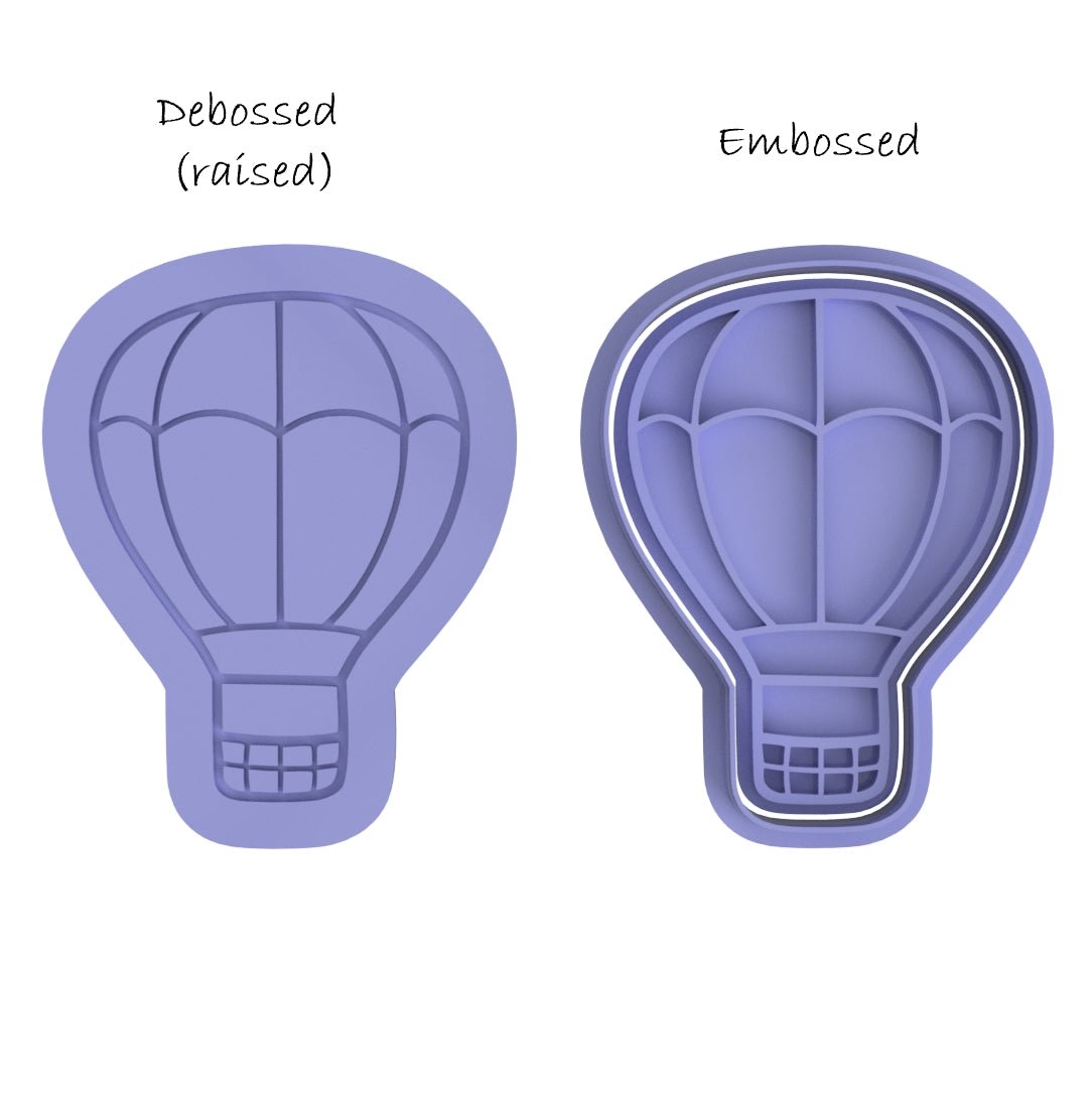 Hot Balloon Cutter and Stamp - Chickadee