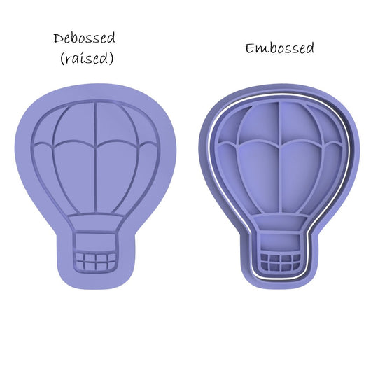 Hot Balloon Cutter and Stamp - Chickadee