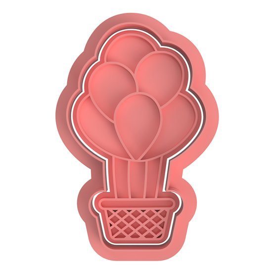 Hot Balloon V5 Cutter and Stamp - Chickadee