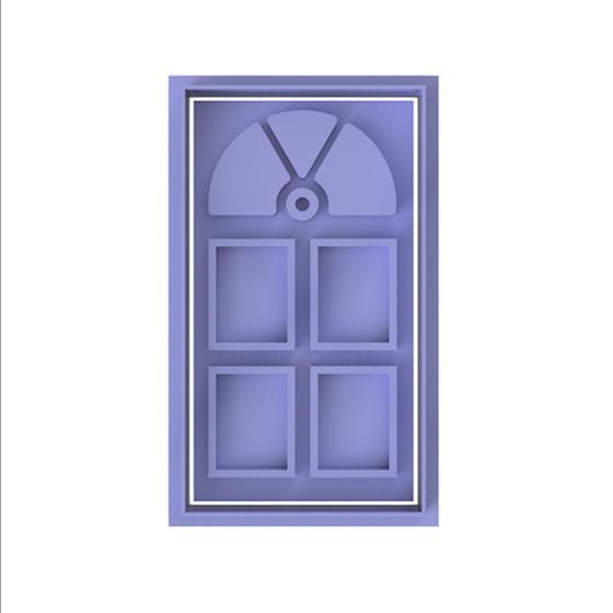 House Door cutter and stamp - Chickadee