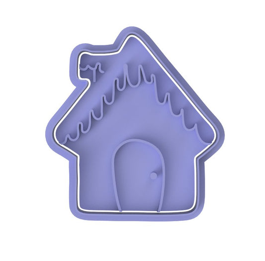 House V1 cutter and stamp - Chickadee